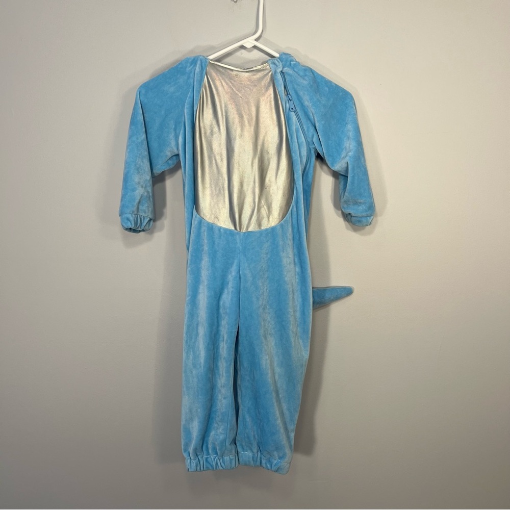 Target Shark Costume Toddler 2-3T Blue Halloween Dress Up Warm